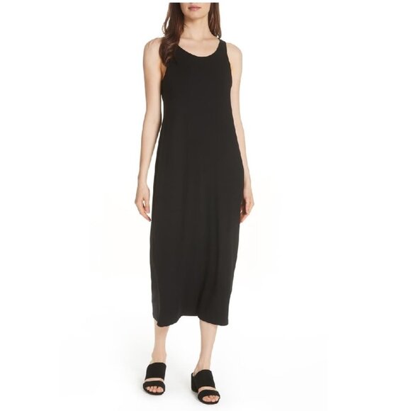 🎁 EILEEN FISHER Midi Tank Dress - Picture 1 of 6